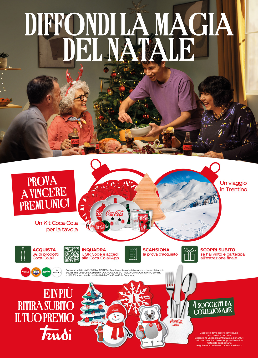 Diffondi la magia del Natale con Coca-Cola