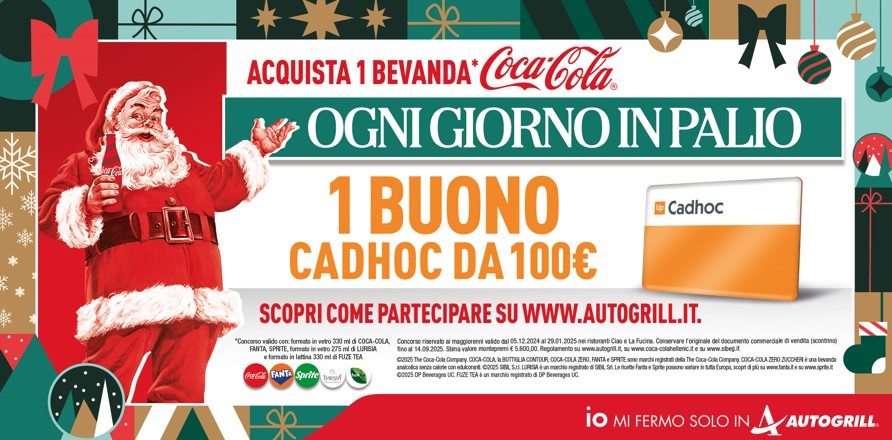 Da Ciao, prova a vincere con Coca-Cola !