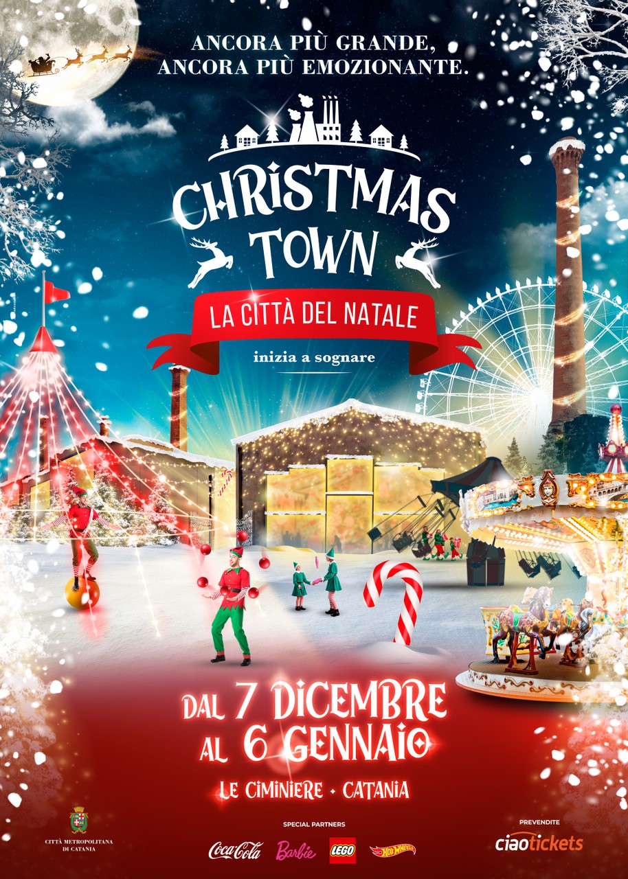 Partecipa al Christmas Town di Catania con Coca-Cola !