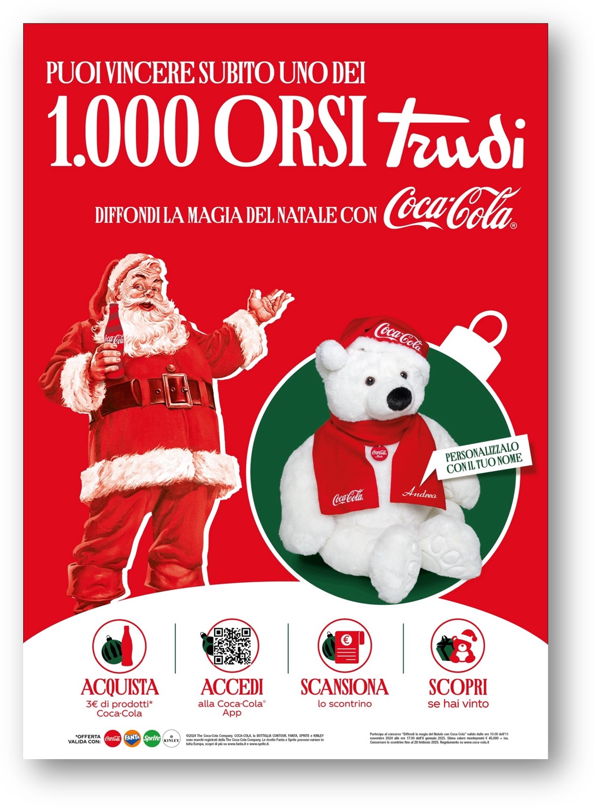 Diffondi la magia del Natale con Coca-Cola