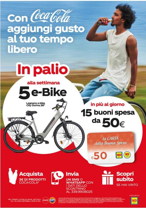 CON COCA-COLA AGGIUNGI GUSTO AL TUO TEMPO LIBERO !