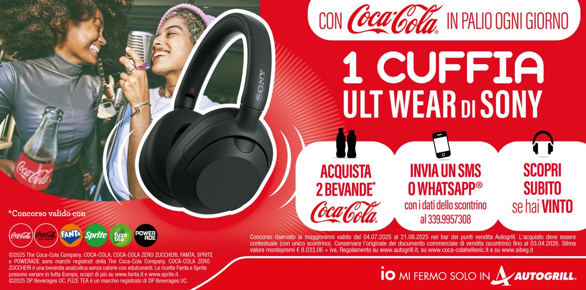 DA AUTOGRILL PROVA A VINCERE LE CUFFIE !