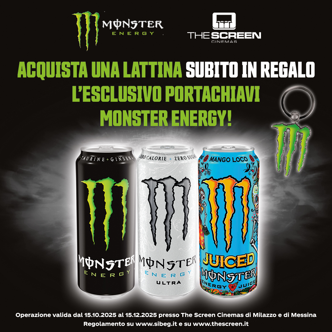 DA THE SCREEN CINEMAS MONSTER TI PREMIA !